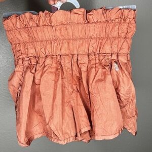Free People Movement The Way Home Shorts in Peruvian Walnut Women’s Size XS